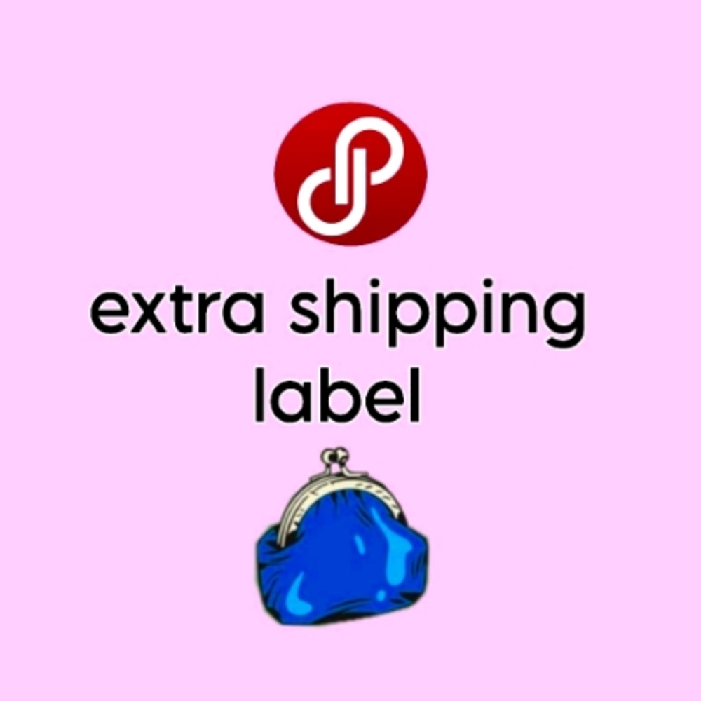 Extra Shipping Label for over 5lbs